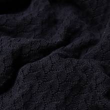 black pigtail knit