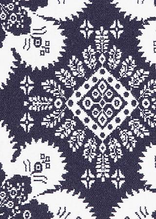 Lange Strickjacke la boheme carpet, carpet maritime, Cardigans & leichte Jacken, Blau