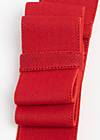 Taillengürtel Fantastic Elastic Bow, this belt is on fire, Accessoires, Rot