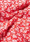 Sommerkleid Mod a Hula Button, vintage red flower tapestry, Kleider, Rot
