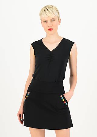 Mini Skirt Molto Bene, farmer´s dynasty black, Skirts, Black