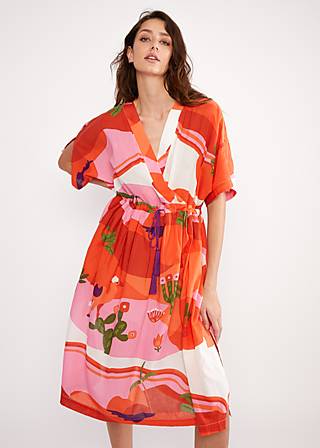 Summer Dress Berberella, lightness of the oasis, Dresses, Orange