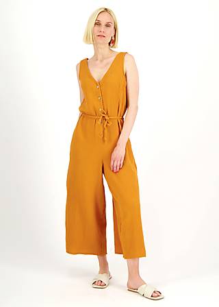 Jumpsuit One For All, palm brown, Jumpsuits, Braun
