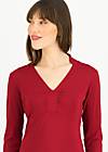 Longsleeve Heart to Heart, enchanted red, Shirts, Red