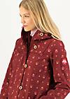 Soft Shell Jacket Wild Weather, owls around me, Jackets & Coats, Red
