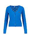 logo cardigan v-neck lang, blue heart anchor , Cardigans & leichte Jacken, Blau