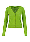 logo cardigan v-neck lang, green heart anchor , Cardigans & lightweight Jackets, Green