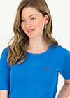 logo pully round neck 1/2arm, blue heart anchor , Cardigans & lightweight Jackets, Blue