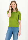 logo pully round neck 1/2arm, green heart anchor , Cardigans & lightweight Jackets, Green
