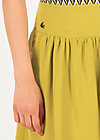 logo woven skirt, sweet yellow, Röcke, Gelb