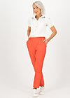 logo woven trousers, dusty red, Trousers, Red
