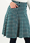 Circle Skirt gar so gern, cool checker, Skirts, Blue