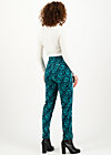 High Waist Trousers non smoking, winter variety, Trousers, Blue