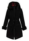 Wintercoat trot the fox, vamp in velvet, Jackets & Coats, Black