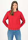 Sweatshirt fresh 'n' fruity, go red go, Jumpers & Sweaters, Red
