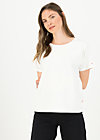T-Shirt logo flowgirl tee, clean white, Shirts, Weiß