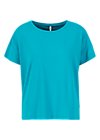 T-Shirt logo flowgirl tee, tile blue, Shirts, Blau