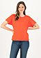 T-Shirt logo flowgirl tee, morning red, Shirts, Red