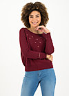 Knitted Jumper rosebud, romantic rumba red, Cardigans & lightweight Jackets, Red