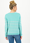 Knitted Jumper seaside cottage, sailors hope, Cardigans & lightweight Jackets, Turquoise