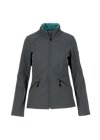 Soft Shell Jacket wanderlust turtle, anthracite, Jackets & Coats, Grey