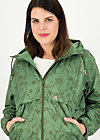 Windbreaker Jacket Wetterjacke windbraut short, shades of oliv, Jackets & Coats, Green