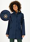 Soft Shell Jacket wild weather long anorak, big mama, Jackets & Coats, Blue