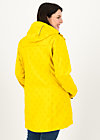 Soft Shell Jacket wild weather long anorak, frisian romantic, Jackets & Coats, Yellow