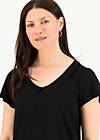 Summer blouse Feed the Birds, date night, Blouses & Tunics, Black