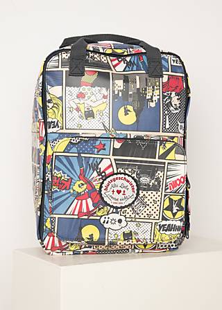 Backpack lovepack, super comic, Accessoires, Blue