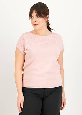 Knitted Jumper New Wave Pinup, soft bloom, Jumpers & Sweaters, Pink