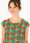 T-Shirt botanical bubi, cherry caprese, Shirts, White