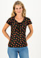 T-Shirt carmelita, cherry ladybug, Shirts, Black