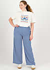Summer Pants lady flatterby, tulip tulburg, Trousers, White