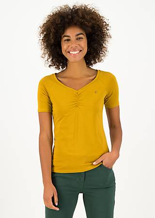 T-Shirt savoir-vivre, win gold, Shirts, Yellow