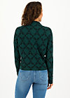 Knitted Jumper long turtle, teal laurel, Jumpers & Sweaters, Green