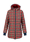 Quilted Jacket luft und liebe, winter check, Jackets & Coats, Red