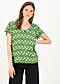 Short-Sleeve Blouse feed the birds, sing into spring, Blouses & Tunics, Green