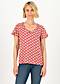 Short-Sleeve Blouse feed the birds, ticket to joy, Blouses & Tunics, Red