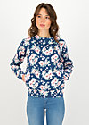 Sweatshirt how lovely, bhumi blossom , Pullover & Sweatshirts, Blau