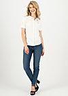 Bluse logo blouse, essential white, Shirts, Weiß