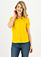 Blouse logo blouse, healing yellow, Shirts, Yellow