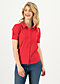 Blouse logo blouse, strong red, Shirts, Red