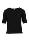 Knitted Jumper logo pully roundneck 1/2 arm, black one, Cardigans & lightweight Jackets, Black