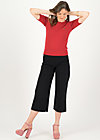 Knitted Jumper logo pully roundneck 1/2 arm, bright red, Cardigans & lightweight Jackets, Red