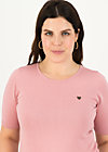 Knitted Jumper logo pully roundneck 1/2 arm, first blush, Cardigans & lightweight Jackets, Pink