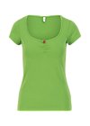T-Shirt logo shortsleeve feminin, clarify green, Shirts, Grün