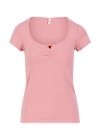 T-Shirt logo shortsleeve feminin, feminine blush, Shirts, Rosa