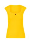 Shirt logo top romance, healing yellow, Shirts, Gelb