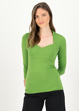 Shirt pow wow vau cropped, clarify green, Shirts, Grün